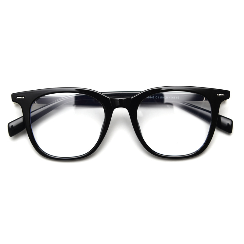Mô tả Gọng kính cận thời trang nam nữ ANDU EYEWEAR dáng vuông chống tia UV nhựa cốt kim loại - 9146 - 8