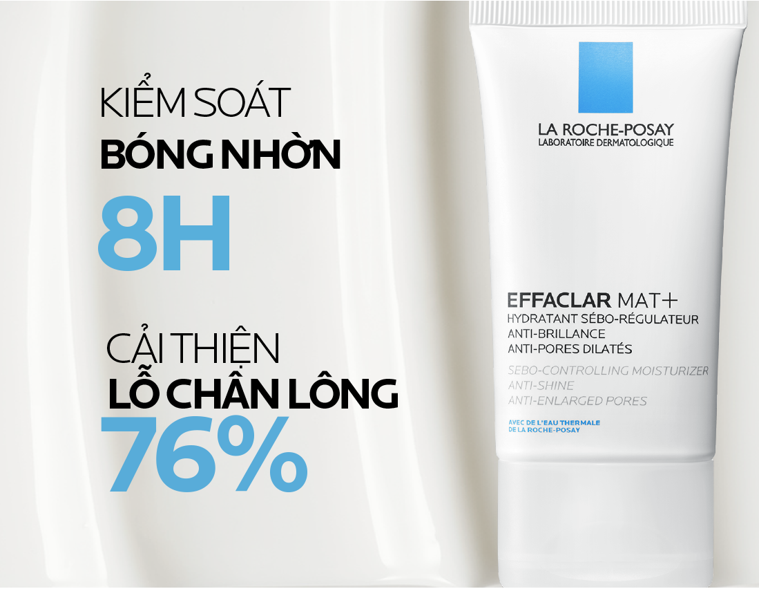 Mô tả Kem dưỡng cho da dầu giúp kiềm dầu và cải thiện lỗ chân lông Effaclar Mat+ 40ml - 4