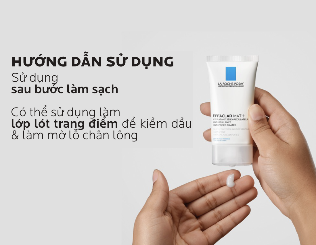 Mô tả Kem dưỡng cho da dầu giúp kiềm dầu và cải thiện lỗ chân lông Effaclar Mat+ 40ml - 7