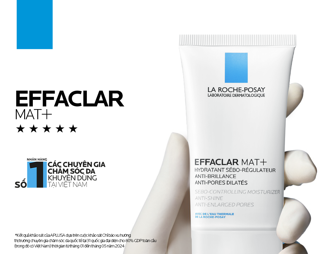 Mô tả Kem dưỡng cho da dầu giúp kiềm dầu và cải thiện lỗ chân lông Effaclar Mat+ 40ml - 9