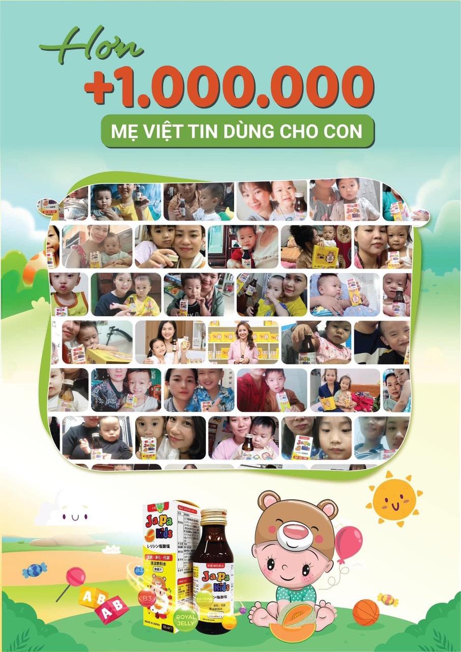 Mô tả Mua 5 Tặng 2 Japa Kids  kích thích ăn ngon, tăn cân tăng chiều cao cho bé 100ml - 6