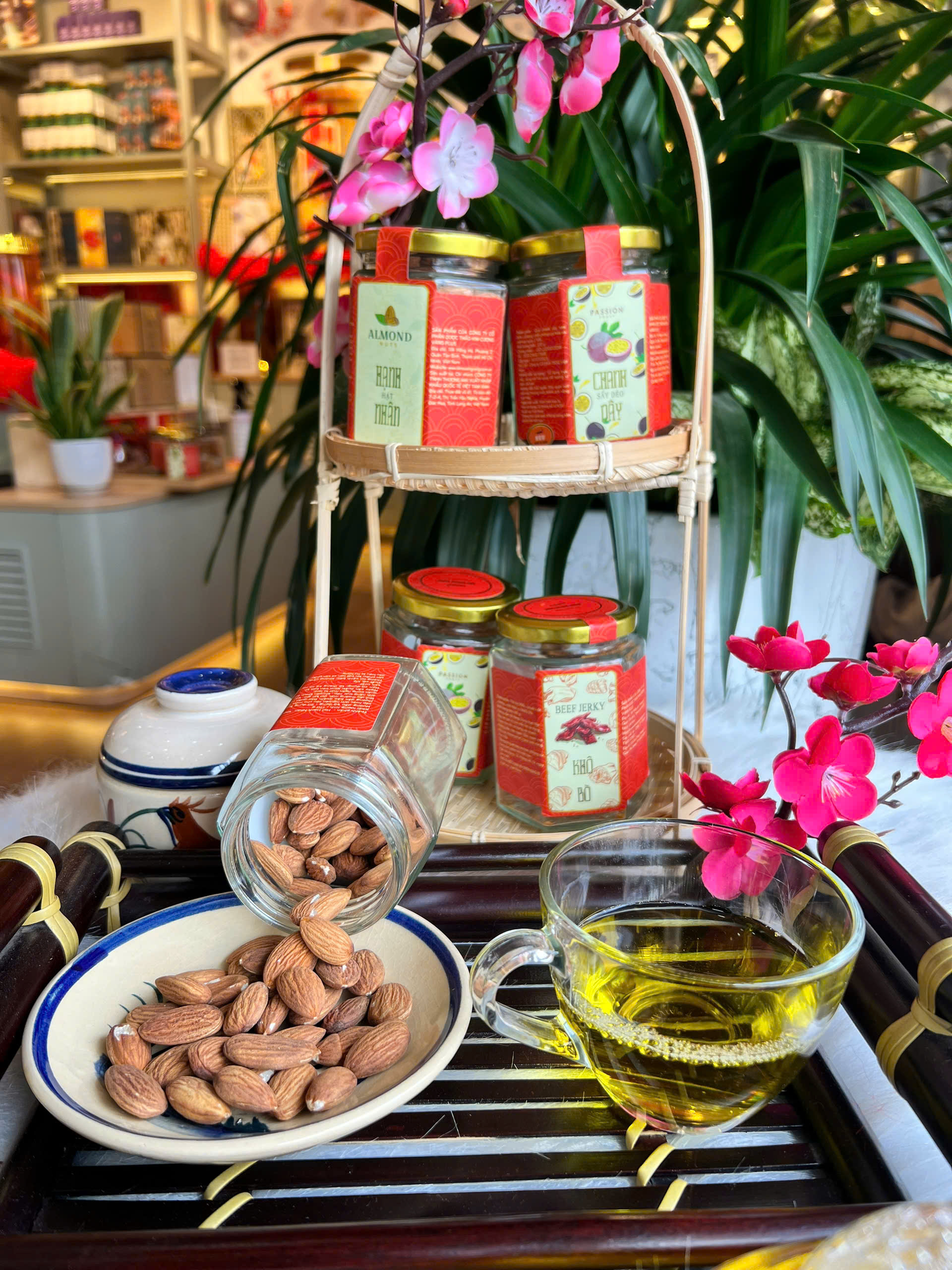 Mô tả Hạt Hạnh Nhân Mỹ Sấy Tách Võ Hữu Cơ Kim Cương Vàng Hạt Chất Lượng Ăn Kiêng Làm Sữa Ngũ Cốc Dinh Dưỡng 170 Gram - 2