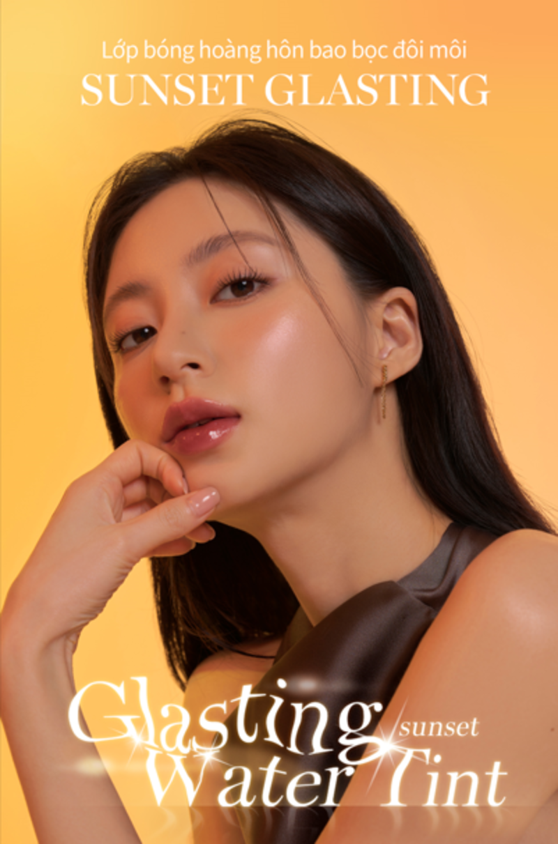 Mô tả [Màu 14-17] Son tint nước siêu lì lâu trôi Hàn Quốc Romand Glasting Water Tint 4g - 1