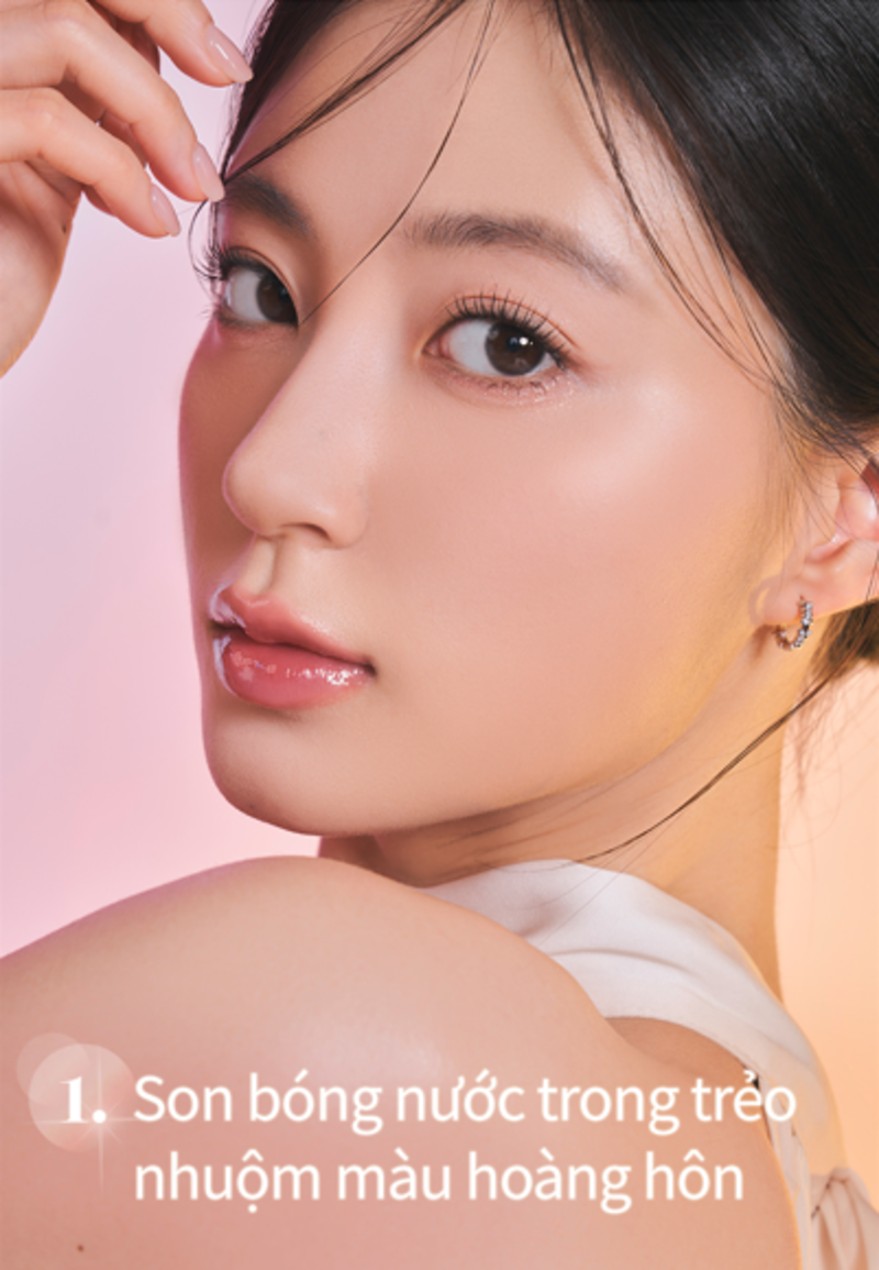 Mô tả [Màu 14-17] Son tint nước siêu lì lâu trôi Hàn Quốc Romand Glasting Water Tint 4g - 3