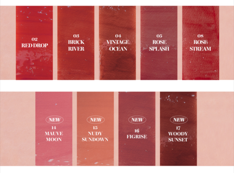 Mô tả [Màu 14-17] Son tint nước siêu lì lâu trôi Hàn Quốc Romand Glasting Water Tint 4g - 7