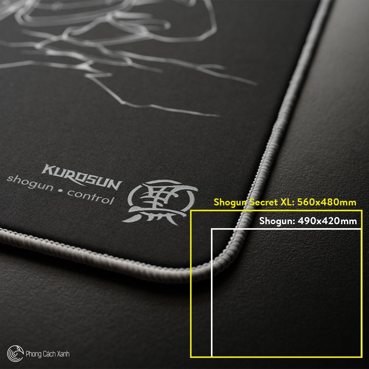Kurosun Shogun XL (560 x 480 x 4 mm)
