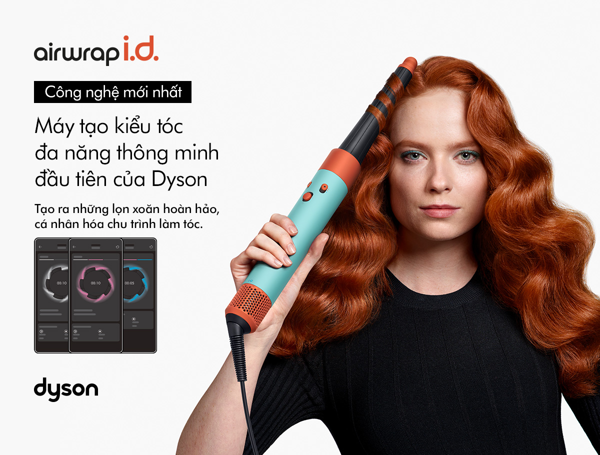 Mô tả Máy tạo kiểu tóc thông minh Dyson Airwrap i.d. ™ HS08 Straight + Wavy - 1