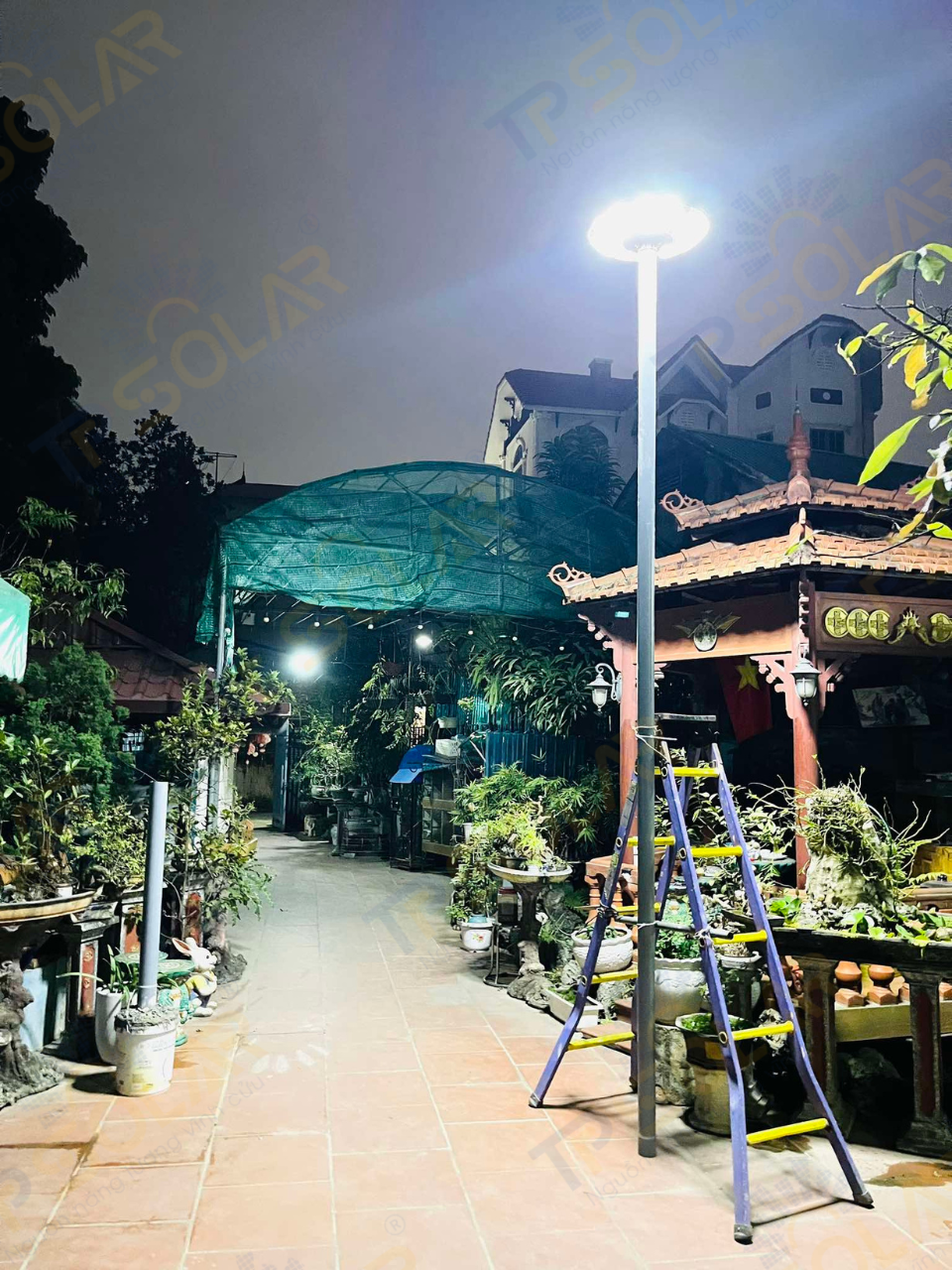Mô tả Đèn Năng Lượng Mặt Trời UFO TP SOLAR Công Suất 800W TP-U800 Cảm Biến Chuyển Động, Chiếu Sáng 360 Độ - Bảo Hành 3 Năm - 1