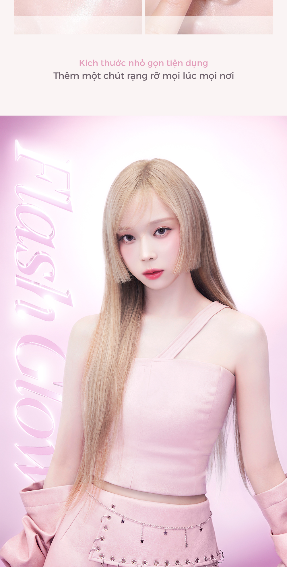Mô tả Phấn Nước Bắt Sáng Espoir Be Glow Volume Cushion Flash Glow Edition SPF42 PA+++ 13g  (Tặng Kèm Lõi Refill) - 10