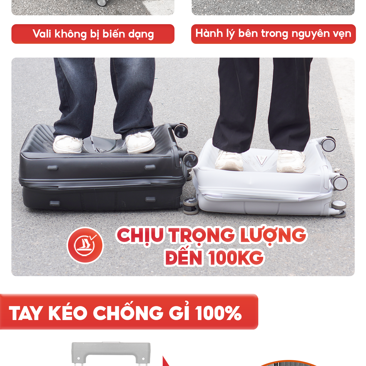 Mô tả Vali kéo SUNNY CHOCO nhựa PP chống vỡ tuyệt đối, tích hợp cổng sạc USB và ngăn đựng cốc, vali size 28 24 20 - 8