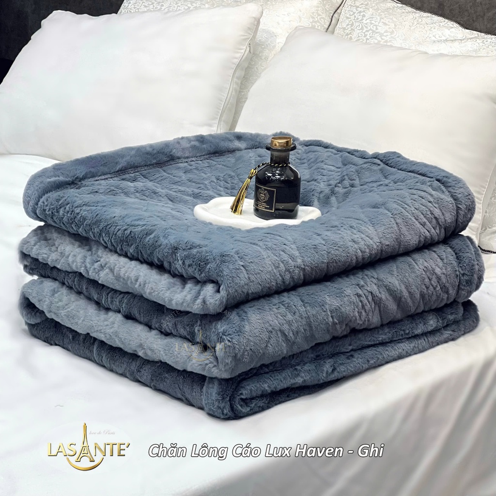 Chăn Lông Tuyết Chồn Emeli Lasante