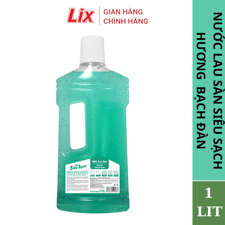 Mô tả Nước lau sàn siêu sạch hương bạch đàn, sạch nhà, thơm lâu đuổi côn trùng, phù hợp với mọi loại sàn nhà Lixco Việt Nam - 4