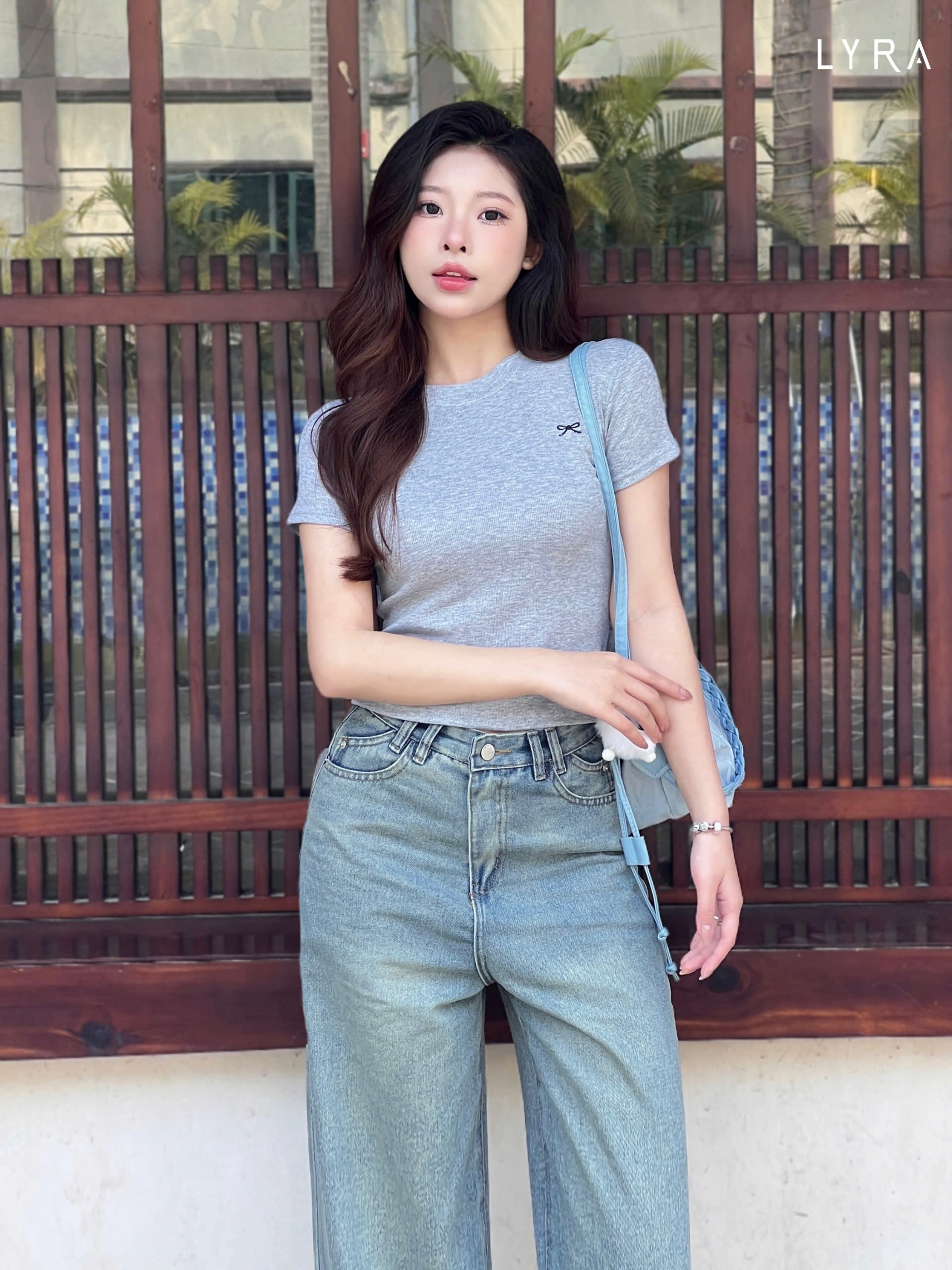 Mô tả Áo Babytee LYRA Nơ Ngực Chất Co Giãn, Thoáng Mát, Nhiều Màu Dễ Phối Đồ - CSYAP0300 - 5