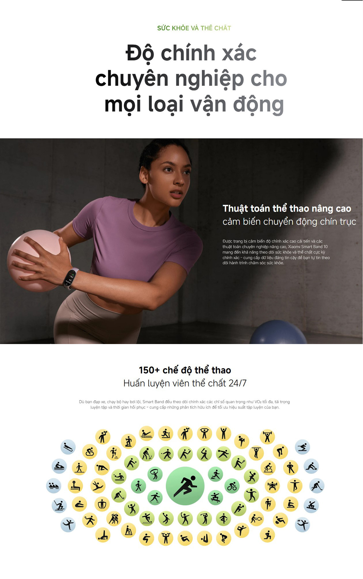 [MỞ BÁN XIAOMI] Đồng hồ thông minh Xiaomi Smart Band 11 - Band 10 - Màn hình AMOLED 1.72" - Bảo hành 12 tháng – ảnh mô tả chi tiết 7