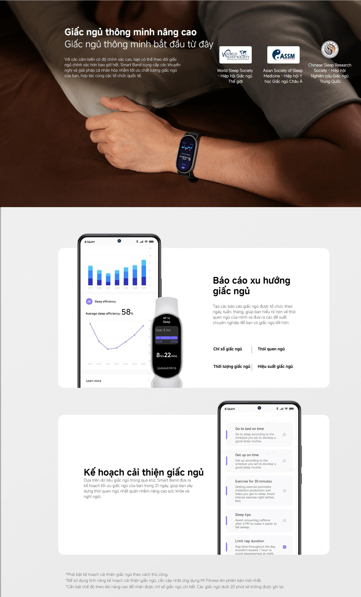 [MỞ BÁN XIAOMI] Đồng hồ thông minh Xiaomi Smart Band 11 - Band 10 - Màn hình AMOLED 1.72" - Bảo hành 12 tháng – ảnh mô tả chi tiết 9