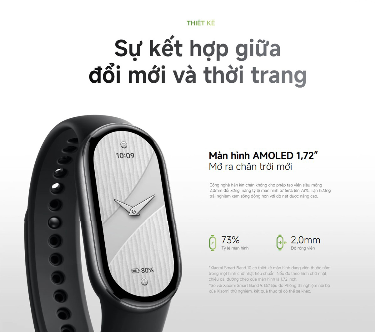 [MỞ BÁN] Đồng hồ thông minh Xiaomi Smart Band 11 - Band 10 - Màn hình Amoled 1.72" - Bluetooth 5.4 – ảnh mô tả chi tiết 3