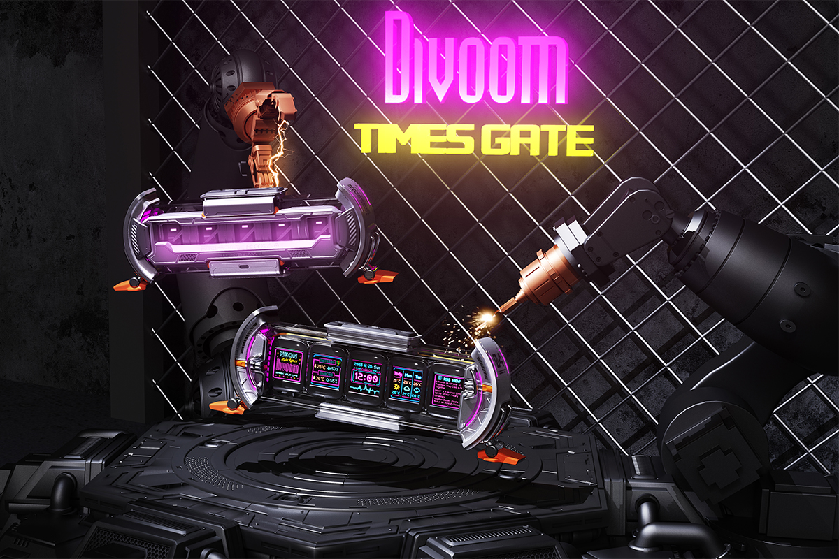 Đồng Hồ Decor Times Gate Divoom 5 
