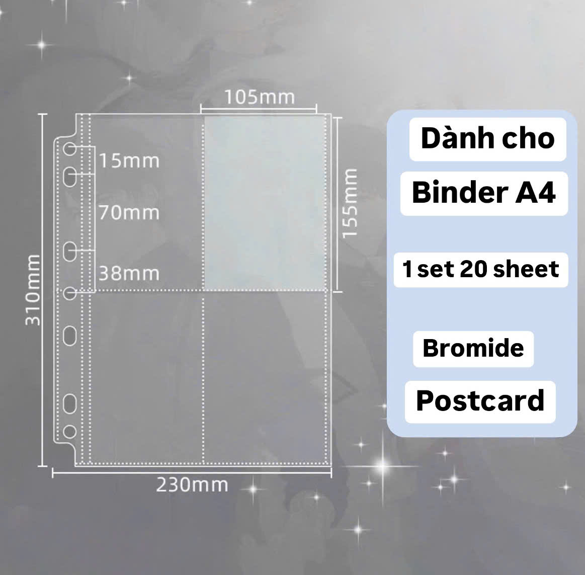 [WibuStation] Binder A4, A5 & Sheet Singba | Shopee Việt Nam