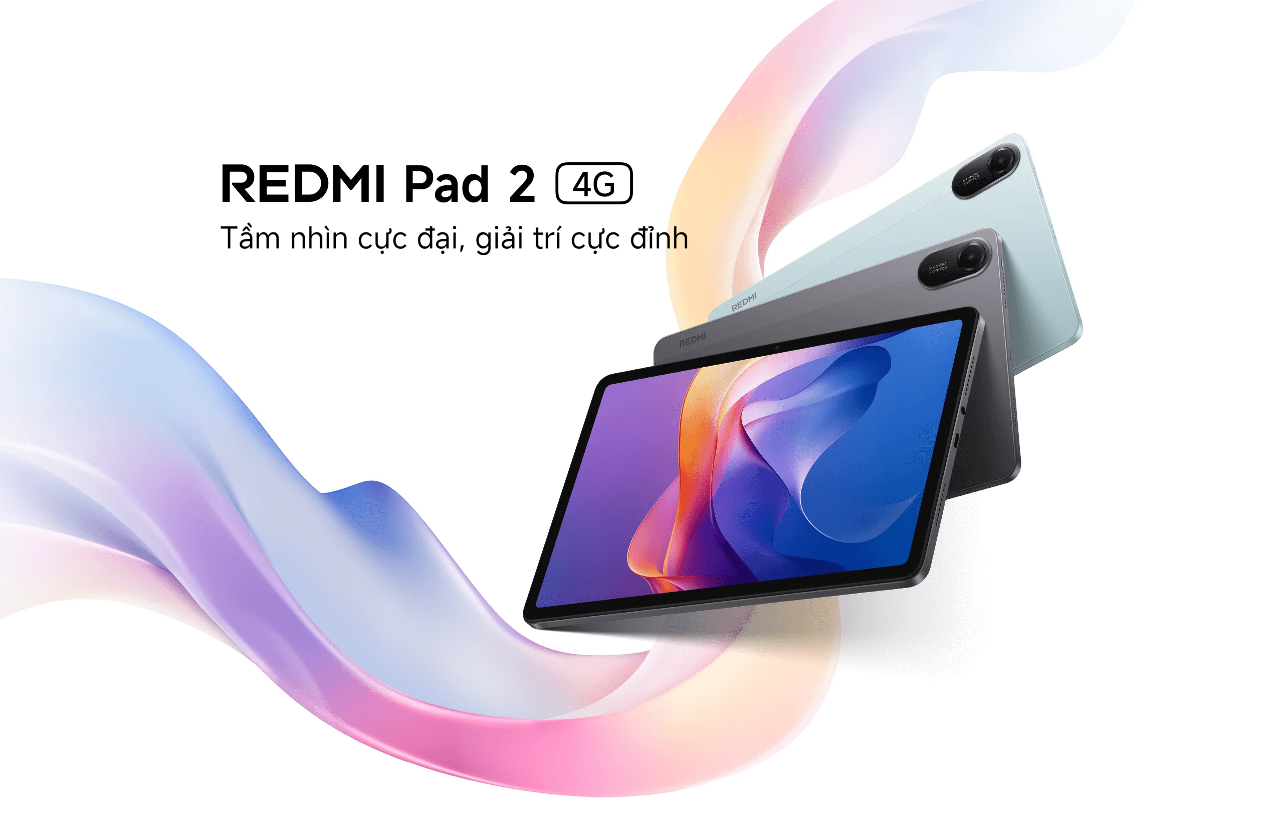Xiaomi Redmi Pad 2 4G｜Màn hình 11" 2,5K siêu rõ nét｜Pin dung lượng khủng đến 9000mAh (typ) – ảnh mô tả chi tiết 1
