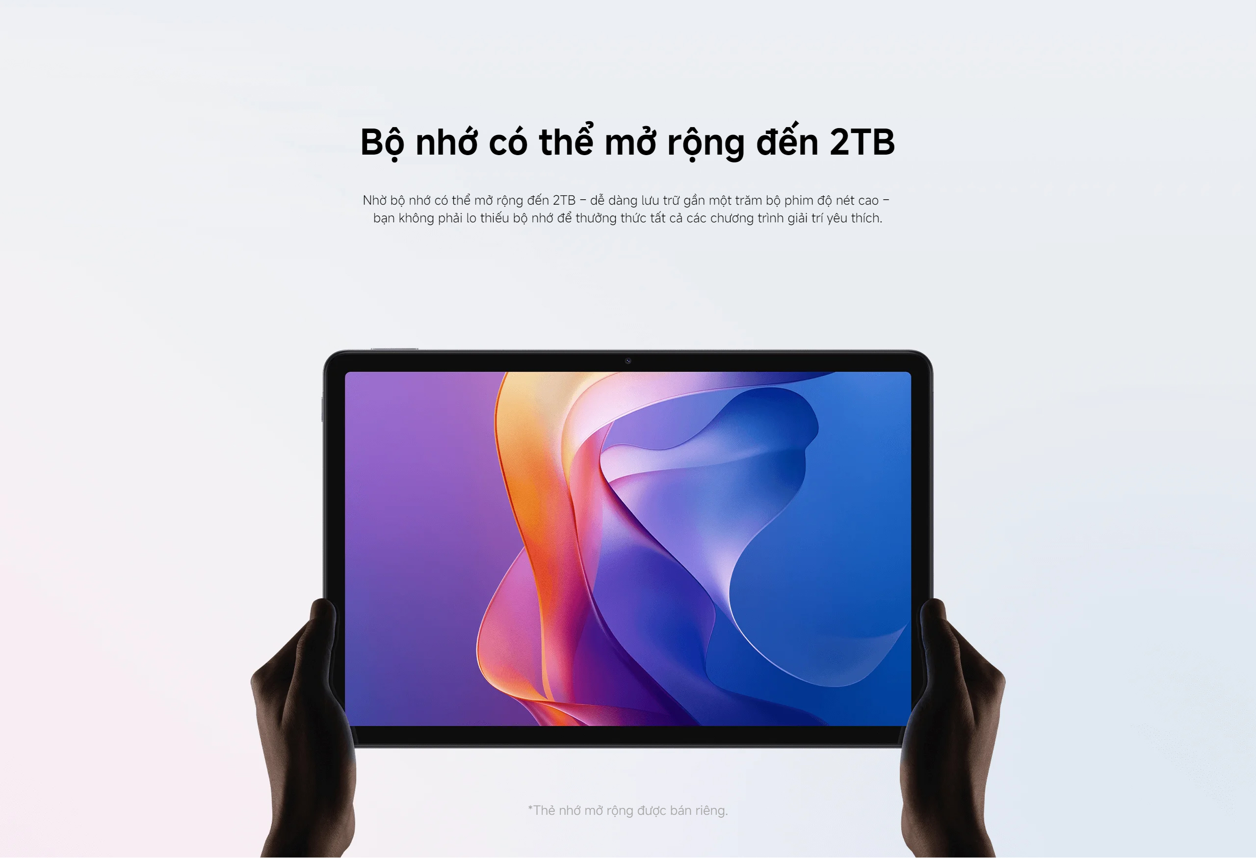 Xiaomi Redmi Pad 2 4G｜Màn hình 11" 2,5K siêu rõ nét｜Pin dung lượng khủng đến 9000mAh (typ) – ảnh mô tả chi tiết 11