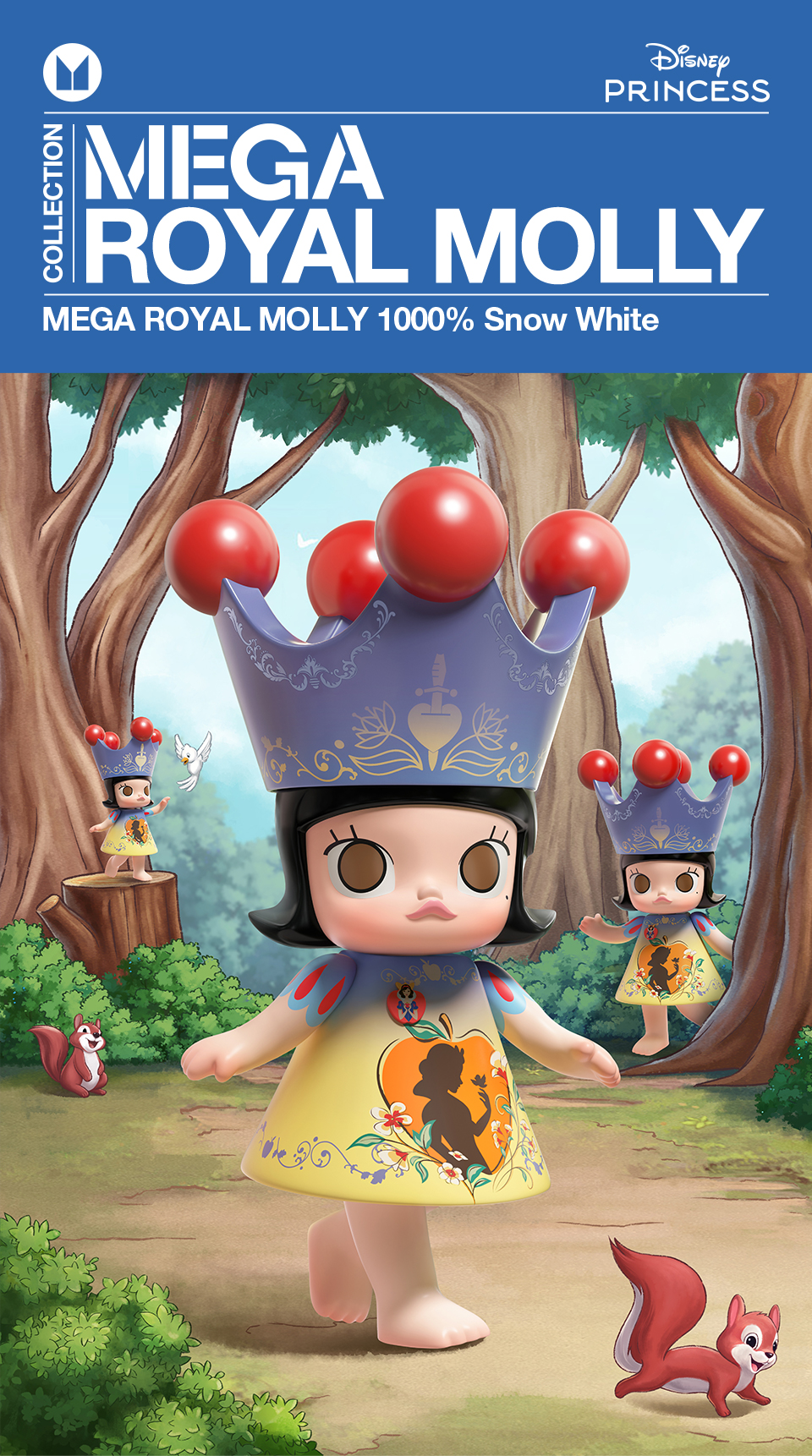 MEGA  MOLLY 1000%  White フィギュア MEGA MOLLY 1000% Snow White フィギュア MEGA ROYAL MOLLY 1000% Snow