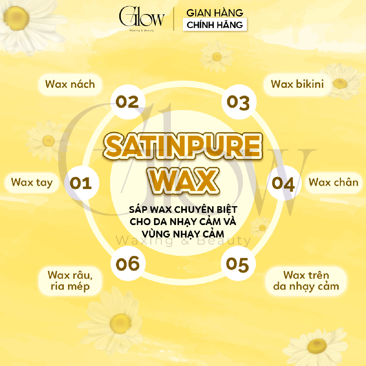 Sáp Wax SATINPURE GLOWWAXING Túi 500Gr Cao Cấp Hình Giọt Nước Chuyên ...