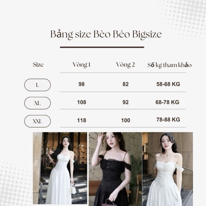 [BÈO BÉO BIGSIZE] ĐẦM MAXI 2S BẸT VAI REN KÈM TAG CÀI DÁNG DÀI XOÈ FORM ...