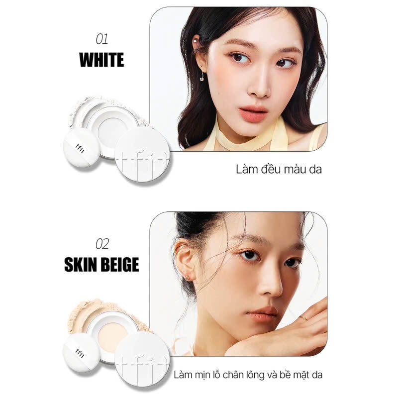 Phấn phủ TFIT, Phấn phủ kiềm dầu Translucent Set Finishing Powder bảo ...