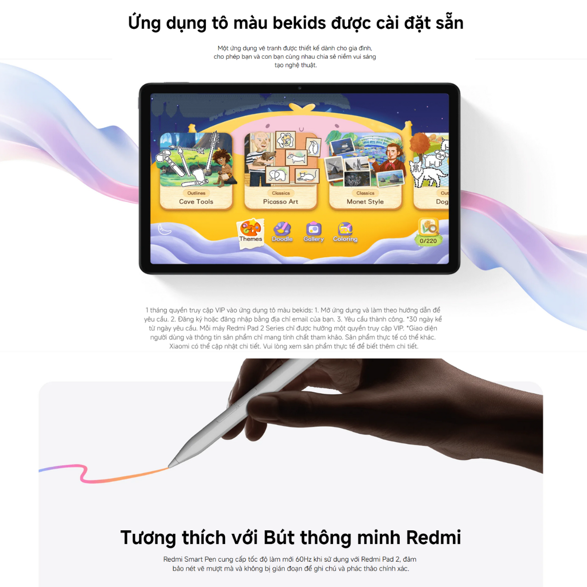 Máy Tính Bảng Xiaomi Redmi Pad 2 4/128GB - 6/128GB - 8/256GB Bản Wifi ...