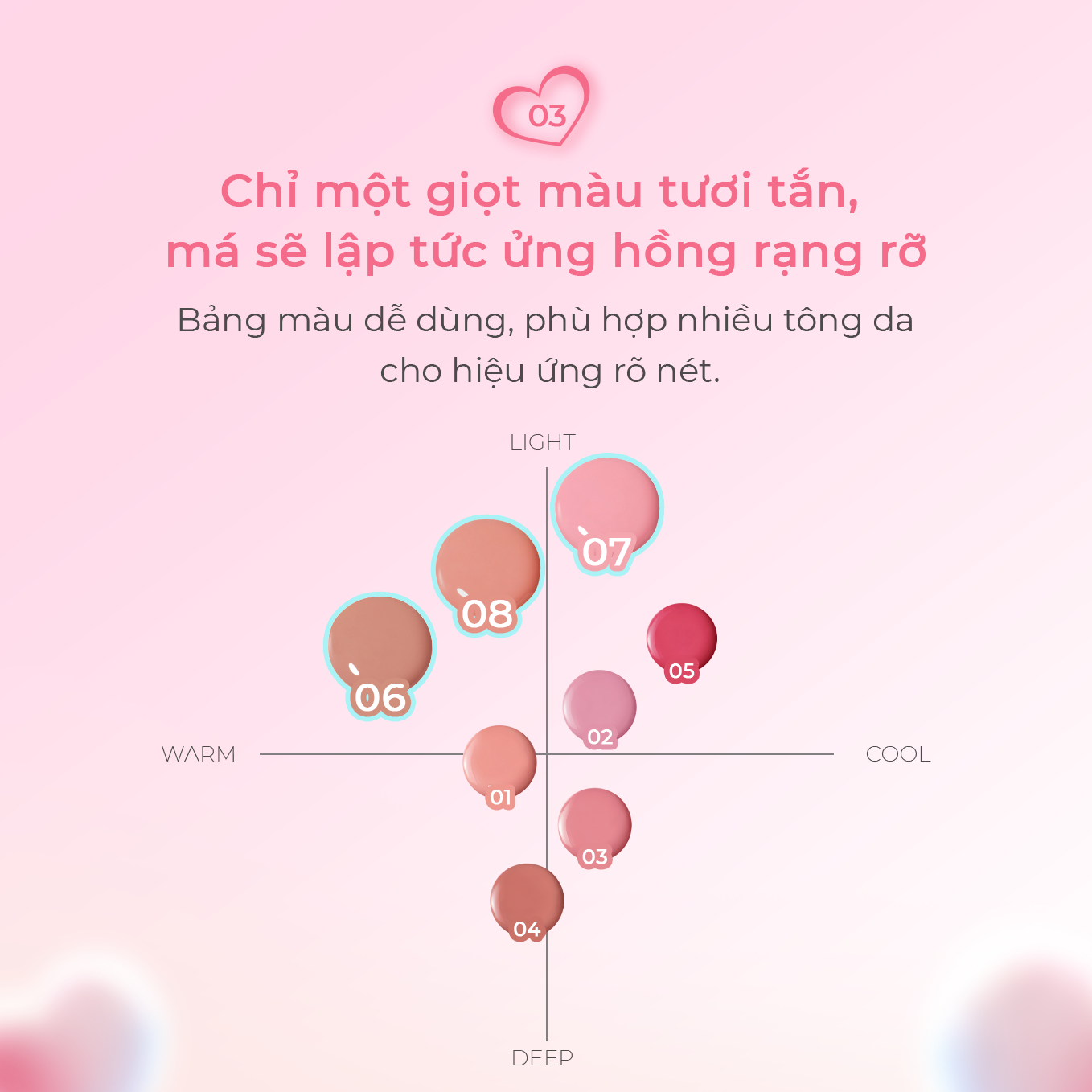 Má Hồng Peripera Syrupy Tok Cheek 9g Dạng Kem Hiệu Ứng Glow Trong Trẻo ...