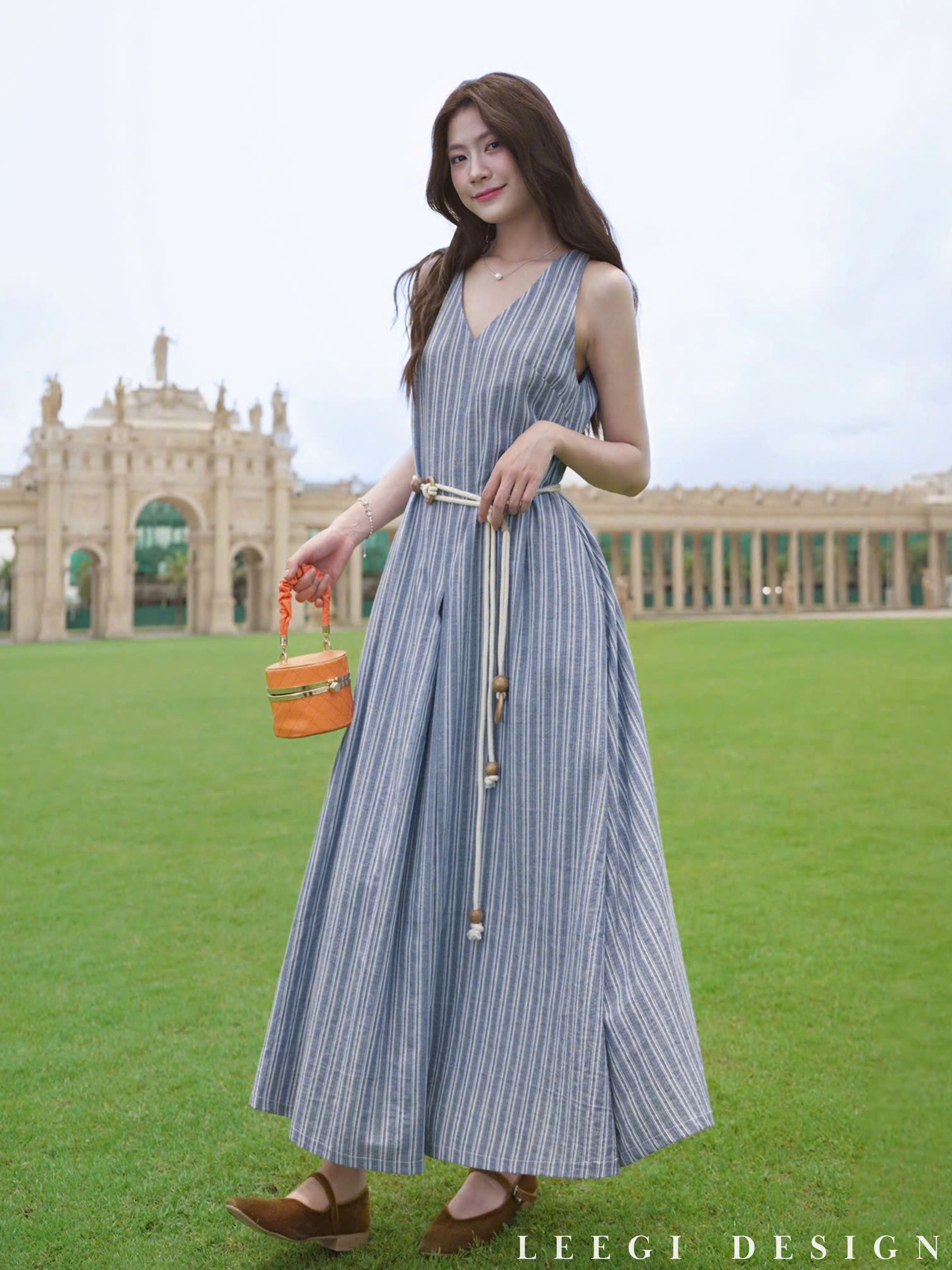 Váy denim họa tiết tùng xòe dáng dài thiết kế điệu đà nữ tính CayLeo ...