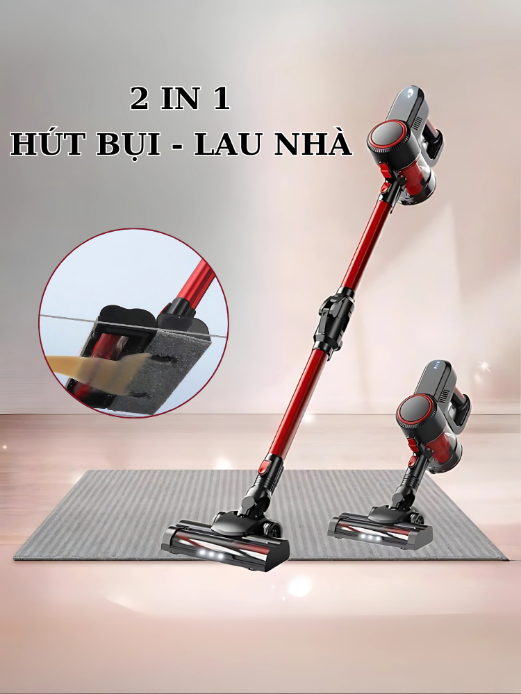 Máy hút bụi cầm tay không dây dodoto P8