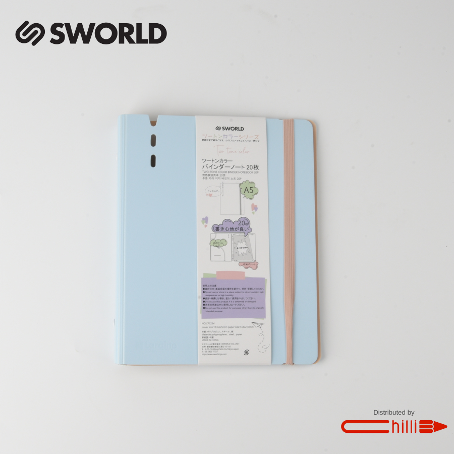 SWORLD Sổ Còng B5 Two Tone Color 8 Lỗ 40 Trang | Shopee Việt Nam