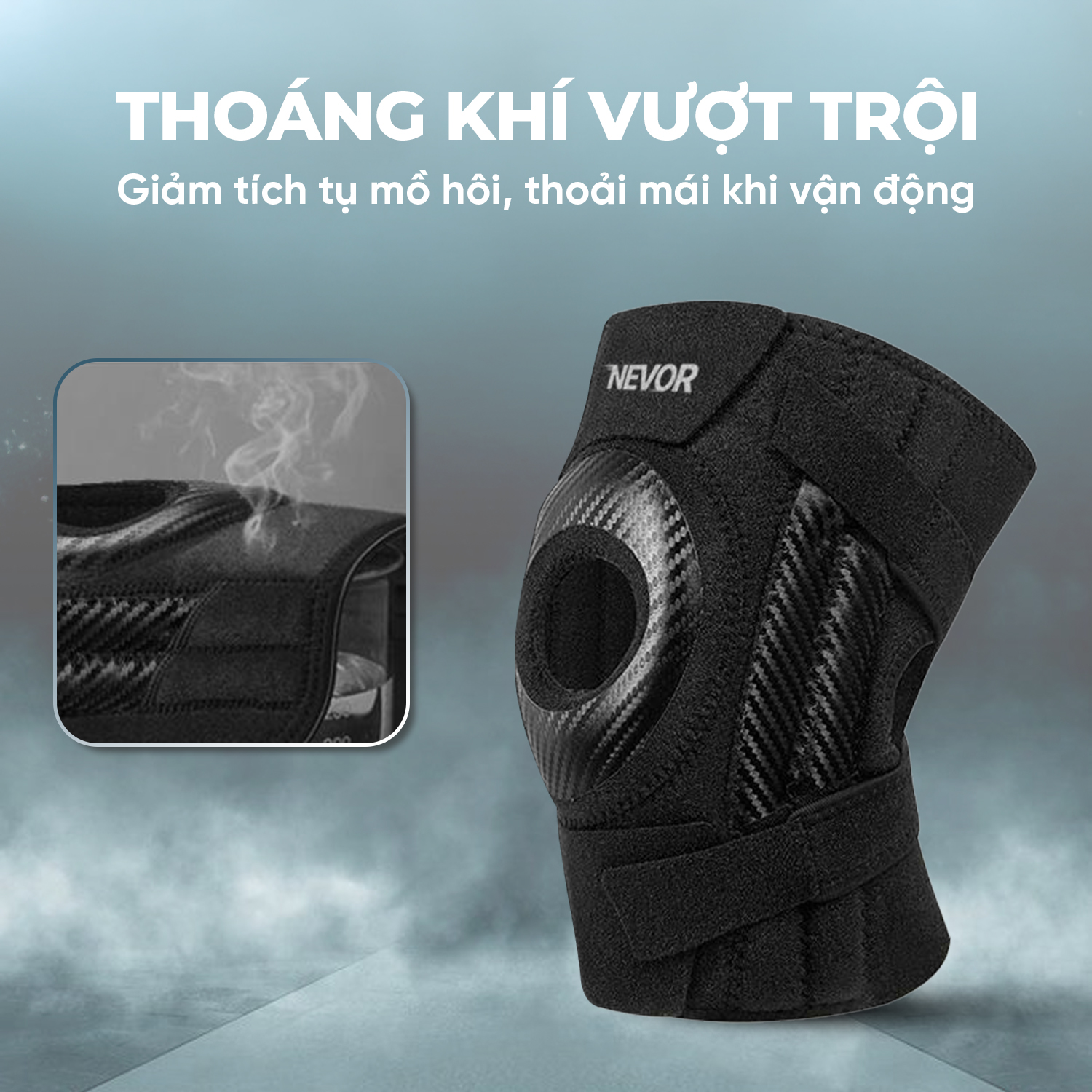 Bó Gối Thể Thao Nevor BDG14 Chơi Pickleball, Bảo Vệ Khớp Gối, Phòng ...