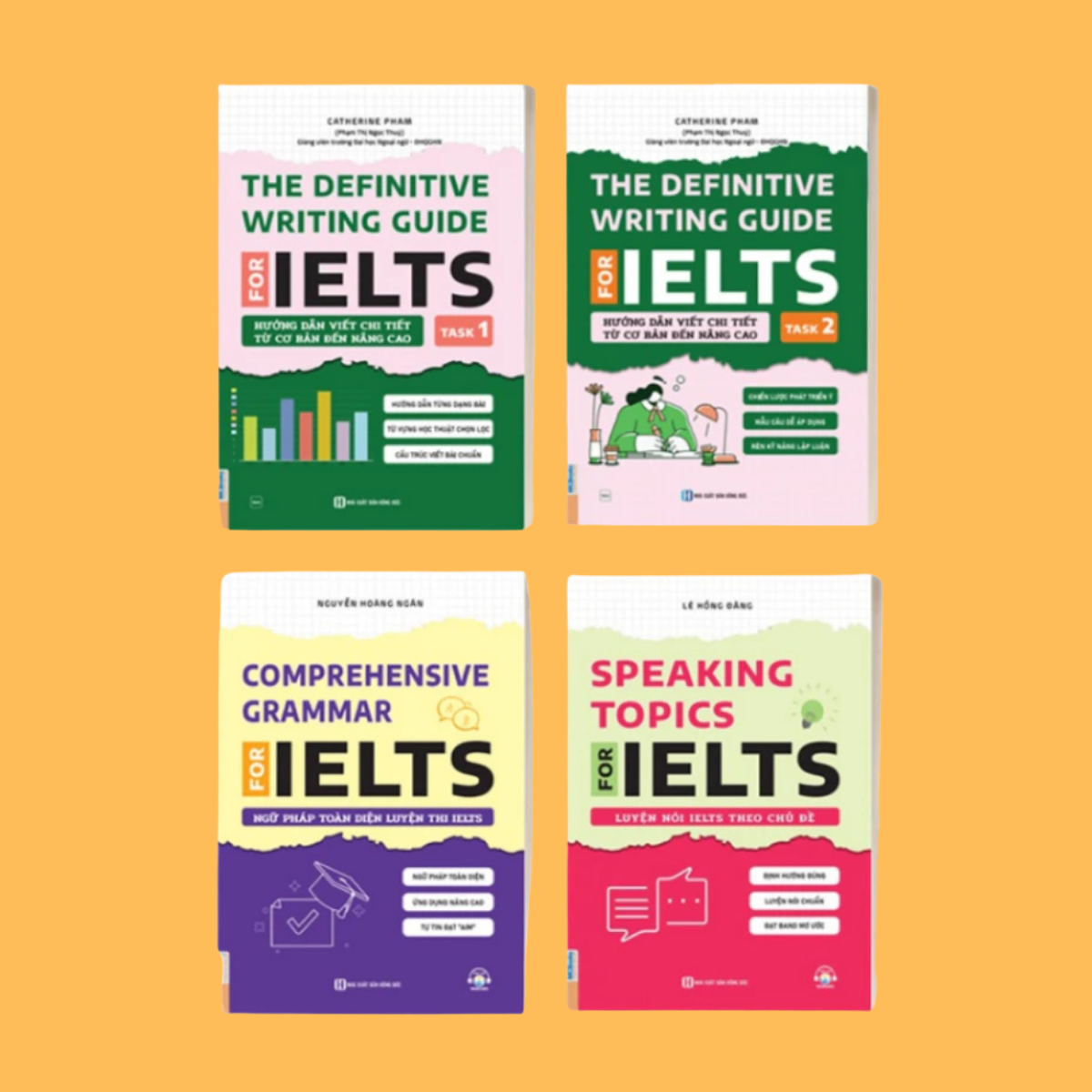 Sách -Ôn luyện IELTS- Comprehensive Grammar IELTS, Speaking Topics ...