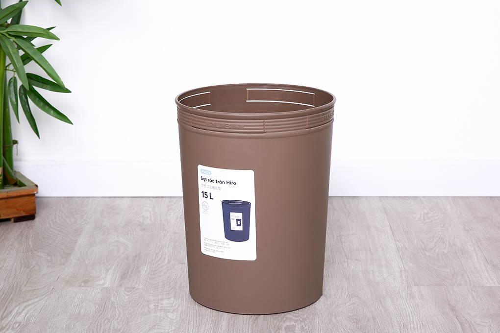 Sọt rác nhựa INOCHI dung tích 5L, 10L, 15L. Nhựa Pp bền màu, thiết kế ...