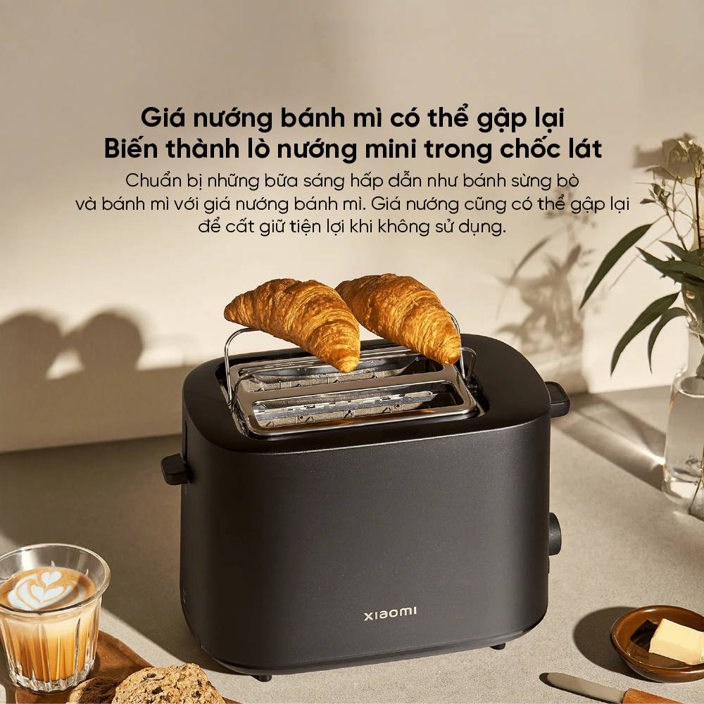 Máy nướng bánh mì Xiaomi Toaster mức nướng bánh mì Nướng