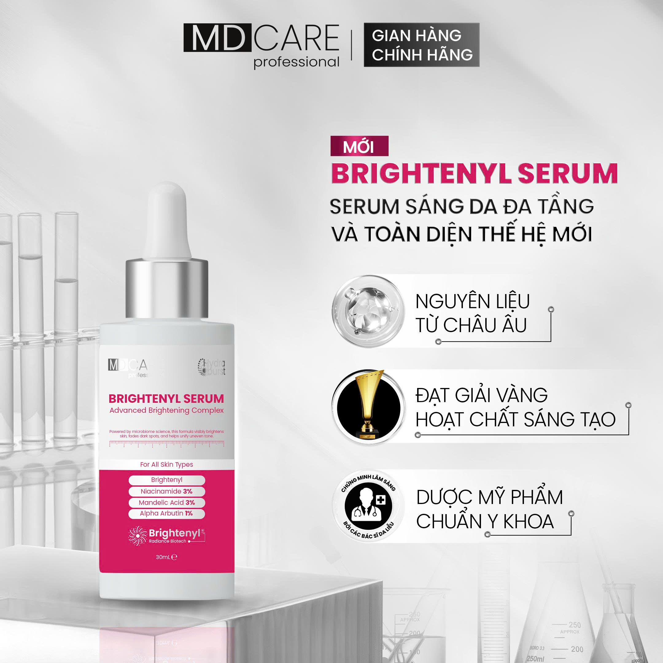 [CHÍNH HÃNG] Serum Sáng Da Đa Tầng Và Toàn Diện Thế Hệ Mới MD CARE ...