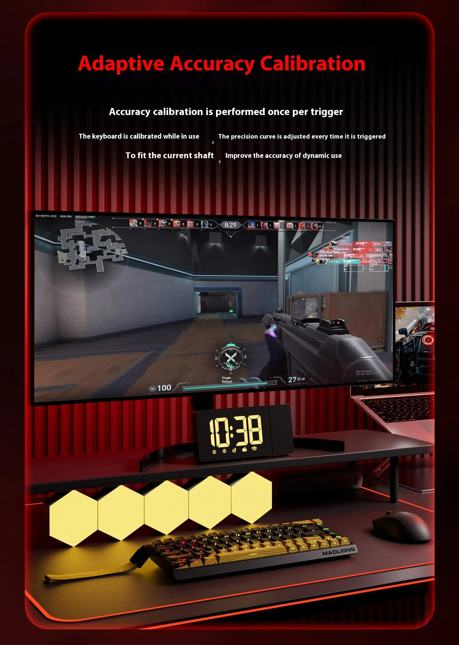 ⚡Bàn Phím Cơ Gaming Mad60 HE/Mad68 HE - Rapid Trigger, Switch Nam Châm ...