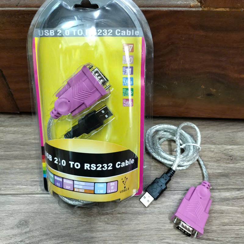 Cáp chuyển đổi USB to COM RS232 - Cáp chuyển giao tiếp USB sang RS232 ...