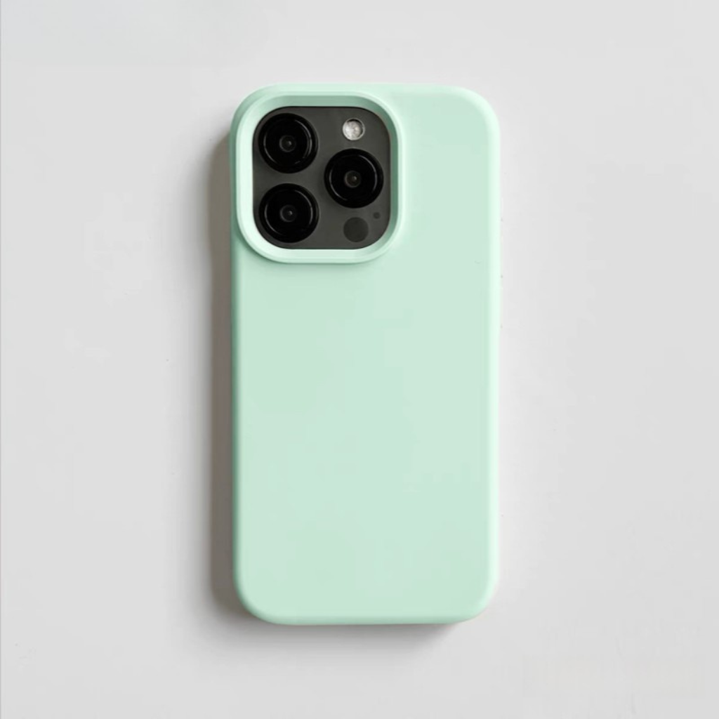 Ốp Lưng iPhone Màu Pastel Chống Bẩn Lót Nhung, Chống Sốc - iP 7/8/X/XS/11/12/13/14/15/16/17/18/Plus/Pro/Max – ảnh mô tả chi tiết 1