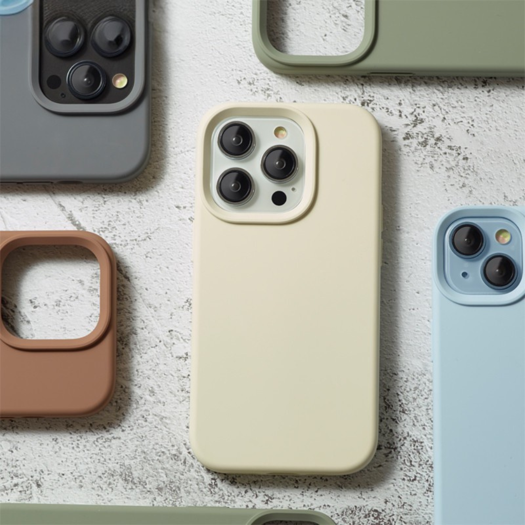 Ốp Lưng iPhone Màu Pastel Chống Bẩn Lót Nhung, Chống Sốc - iP 7/8/X/XS/11/12/13/14/15/16/17/18/Plus/Pro/Max – ảnh mô tả chi tiết 5