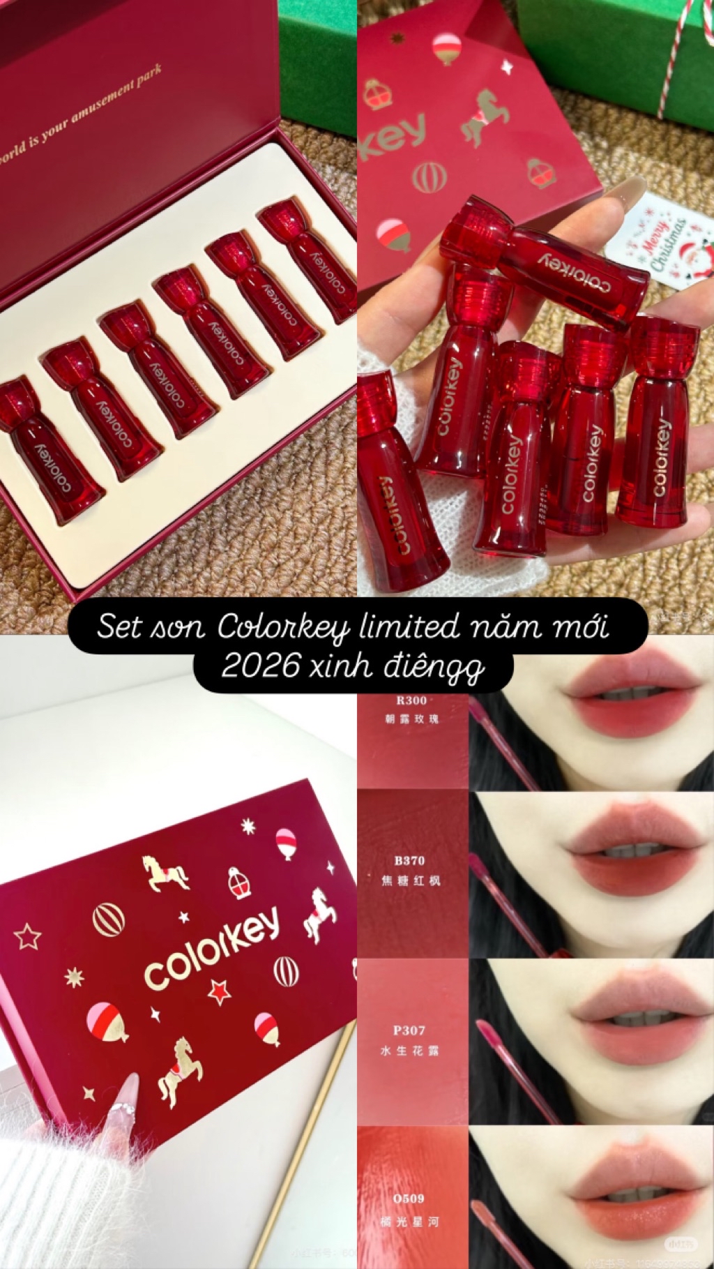 [Colorkey][Limited Edition] SET 5 SON COLORKEY MINISIZE HOURSE YEAR ...