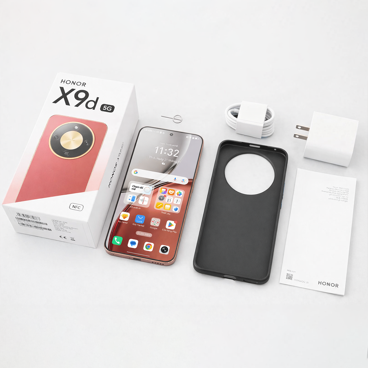 [ƯU ĐÃI ĐỘC QUYỀN] Điện Thoại HONOR X9d 5G 8GB/12GB + 256GB/512GB | Pin 8300mAh | Camera AI OIS 108 MP| BH 24 Tháng