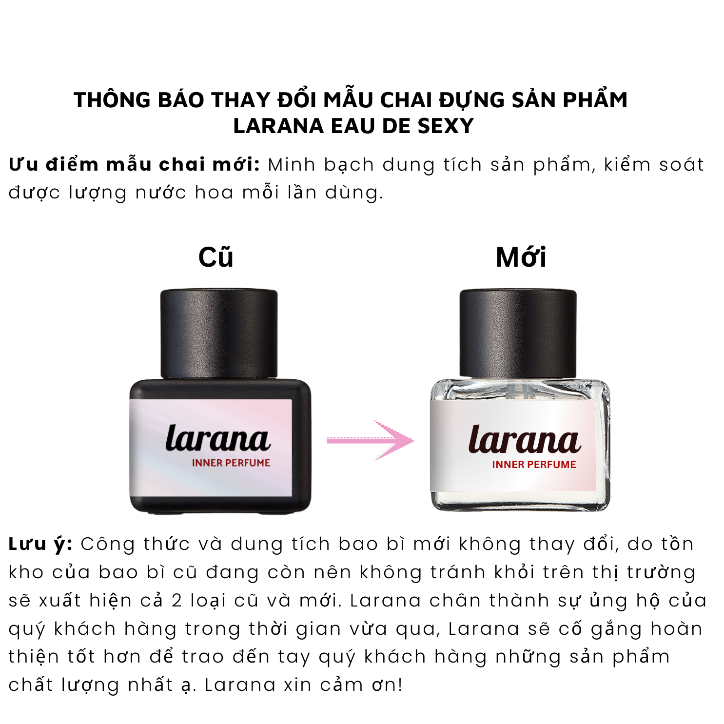 Nước hoa vùng kín Larana Inner Perfume bản Eau De Sexy (best seller ...