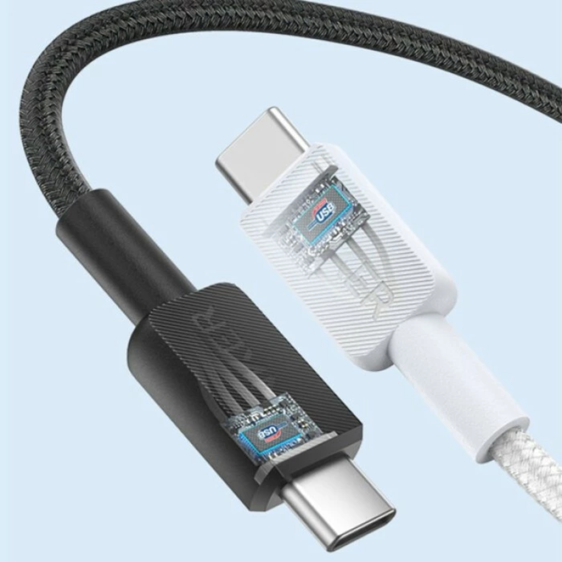 Tốc độ sạc 15W và truyền dữ liệu 480Mbps của cáp Anker 322