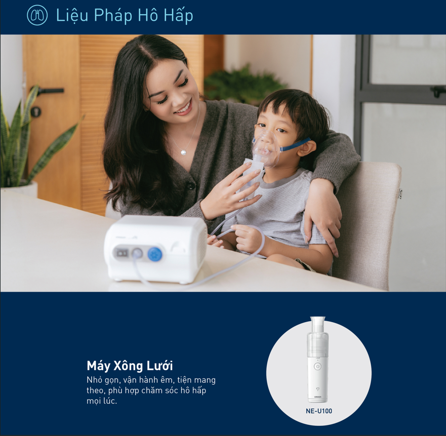 Máy xông khí dung dạng lưới OMRON NE-U100