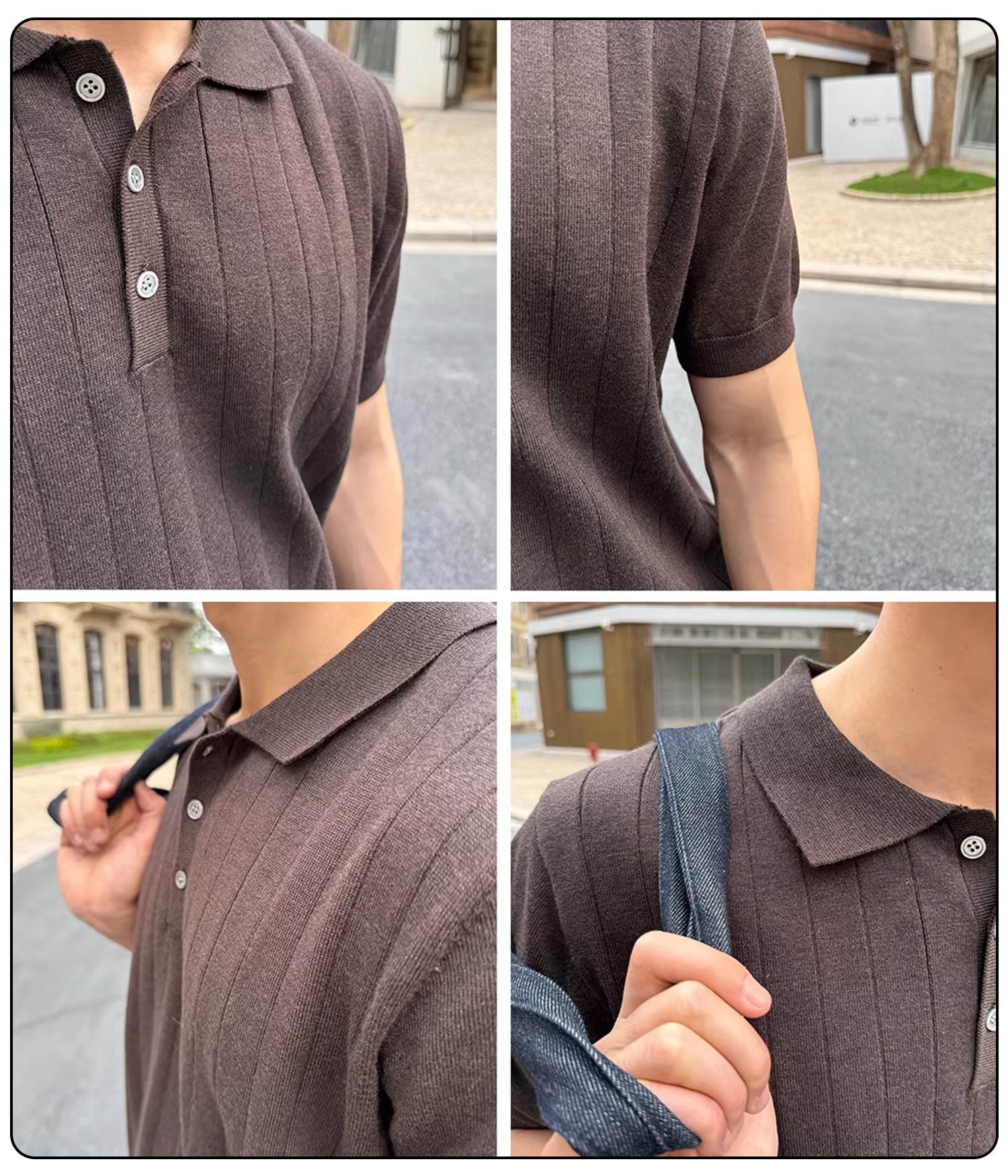 Áo Polo LEN THỎ Local Brand Lavi Studio/ STRIPES Nam Nữ Unisex