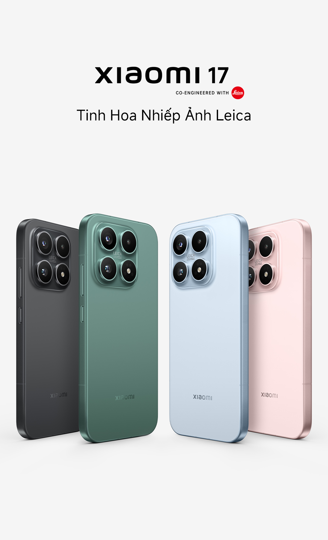 (Livestream) Điện thoại thông minh Xiaomi 17 (12+512GB|12+256GB)|Pin 6330mAh (typ)| Ống kính Leica Summilux – ảnh mô tả chi tiết 1