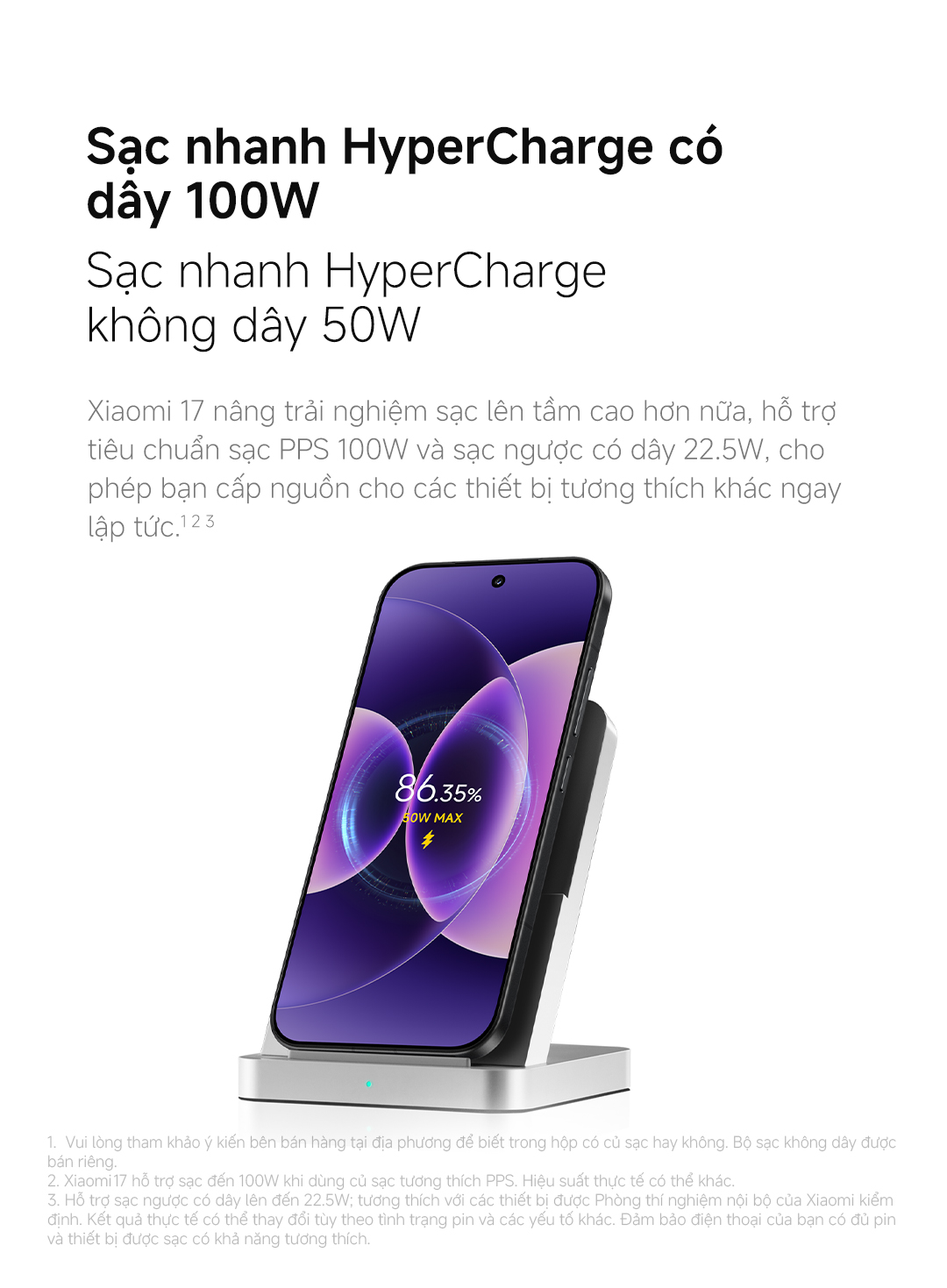 (Livestream) Điện thoại thông minh Xiaomi 17 (12+512GB|12+256GB)|Pin 6330mAh (typ)| Ống kính Leica Summilux – ảnh mô tả chi tiết 4